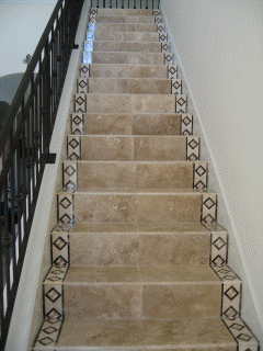 Tile Interior Stairs