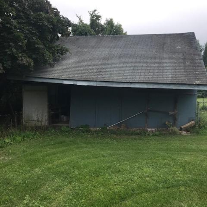 Barn before