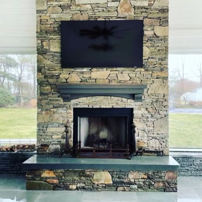 Outdoor chimney