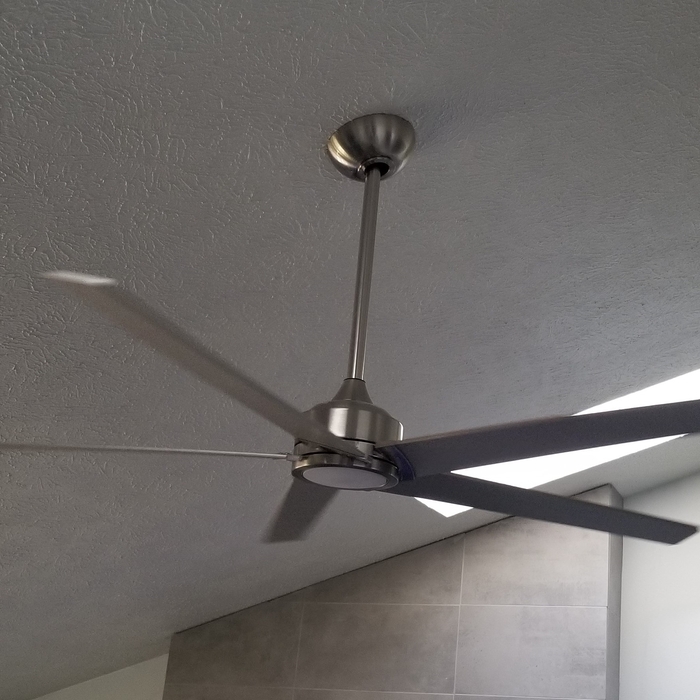 Finished ceiling fan