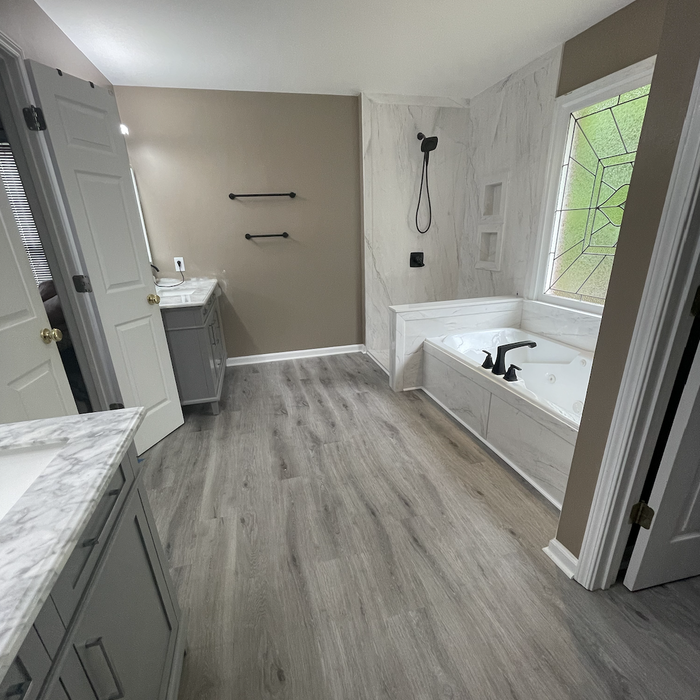 Completed Master Bathroom Remodel