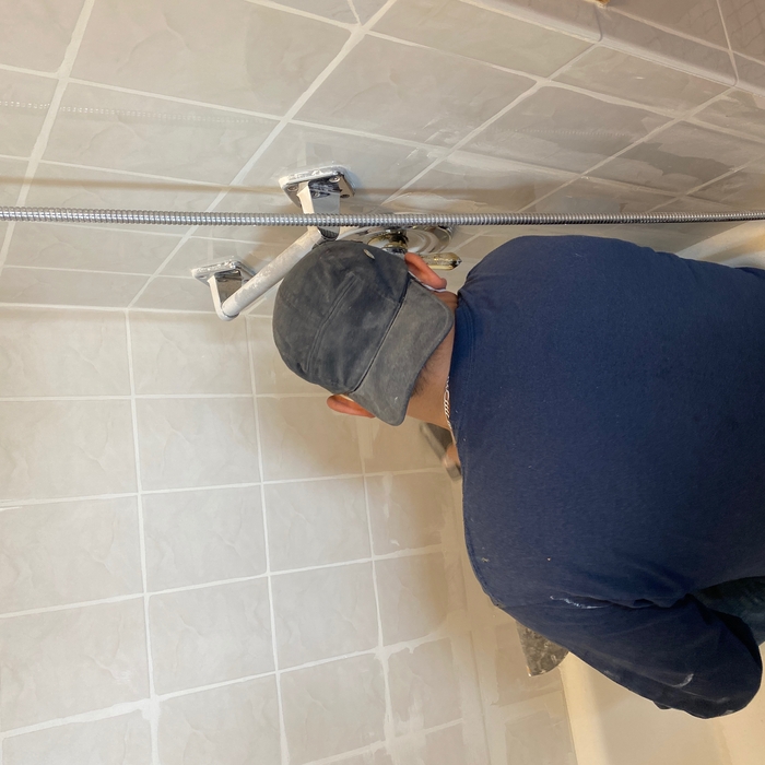 Bathroom tiles