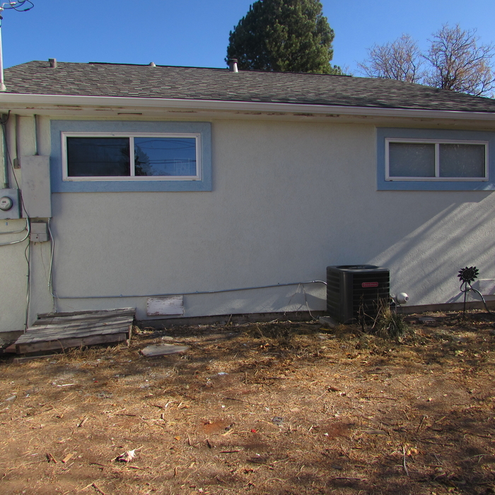 Small Stucco  House
