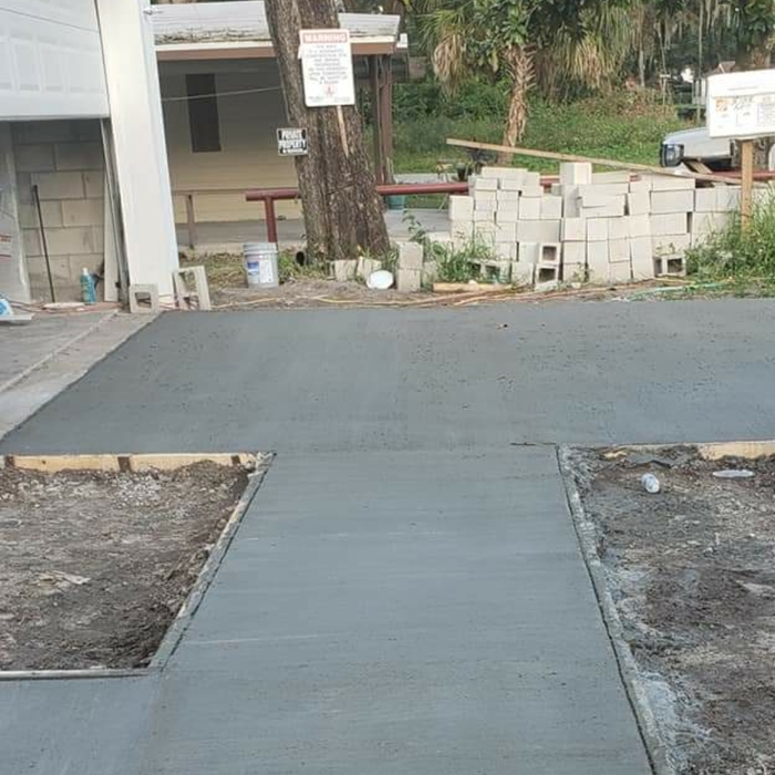 Driveway and Sidewalk