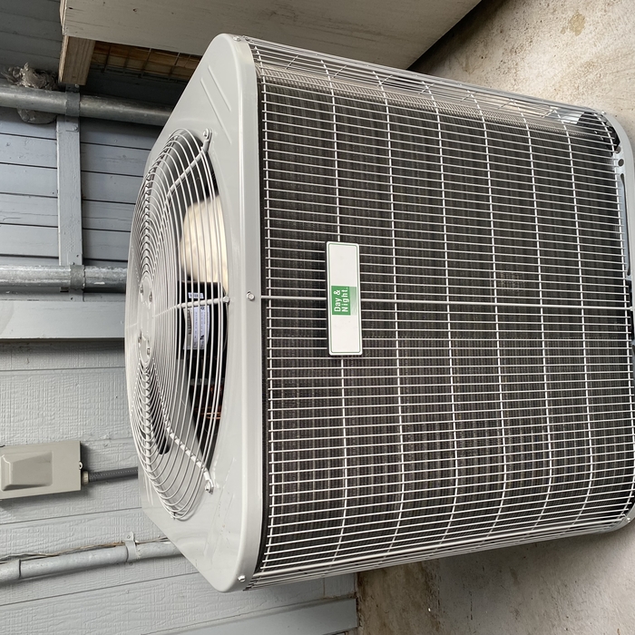 Heat pump condenser