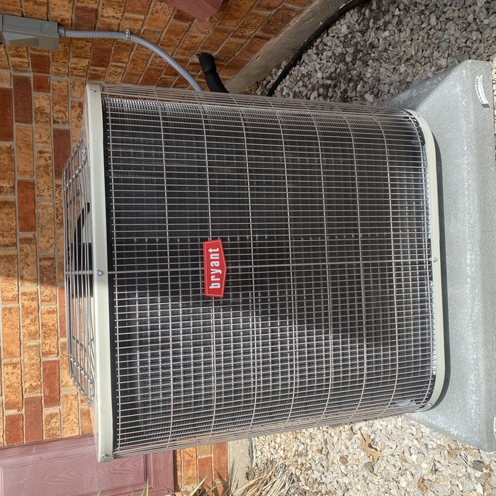 Heat pump condenser