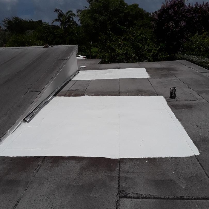 Completed Flat Roof work