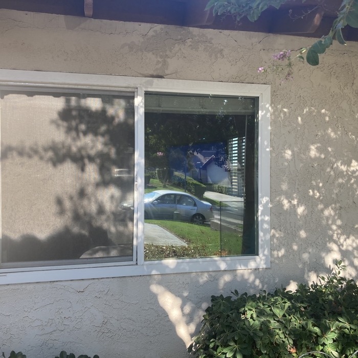 Dual pane glass