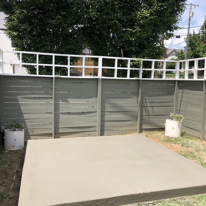 6 in Concrete Hot Tub Pad