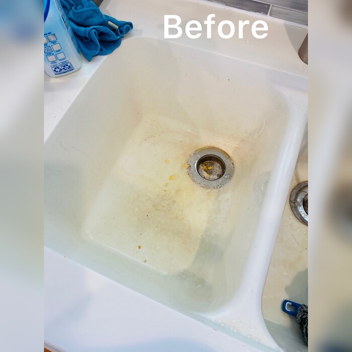 sink cleaning