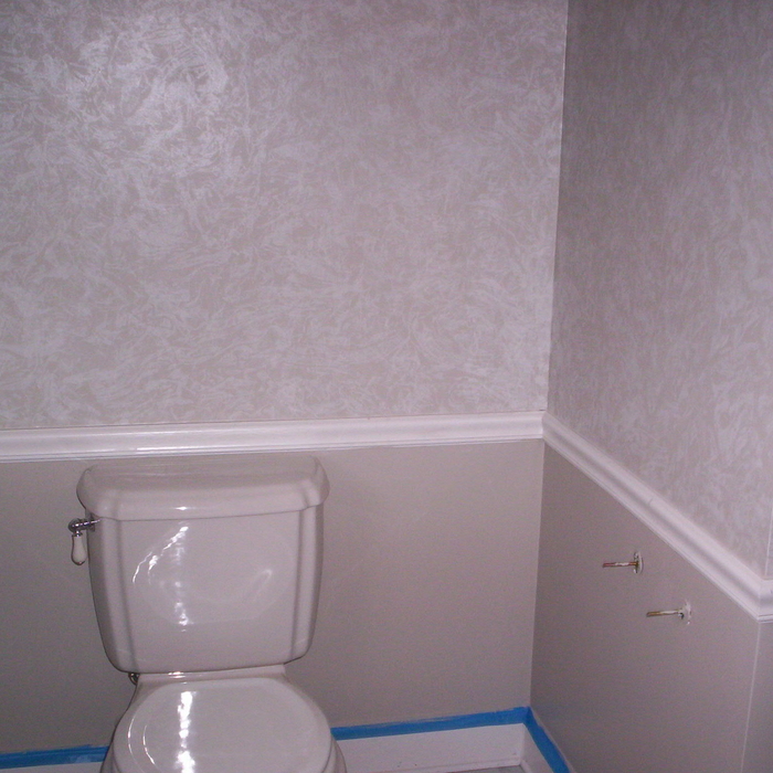 Bathroom repaired