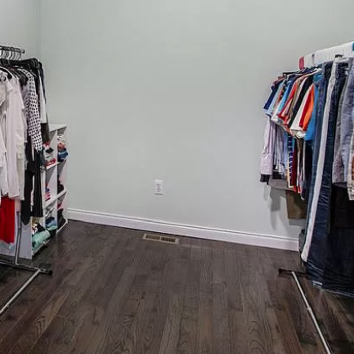 closet hardwood flooring