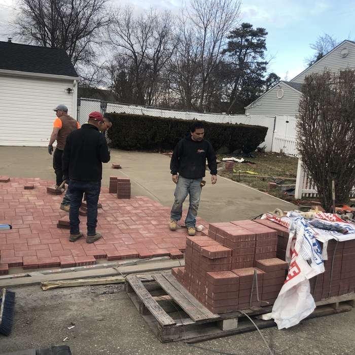 Working on Driveway