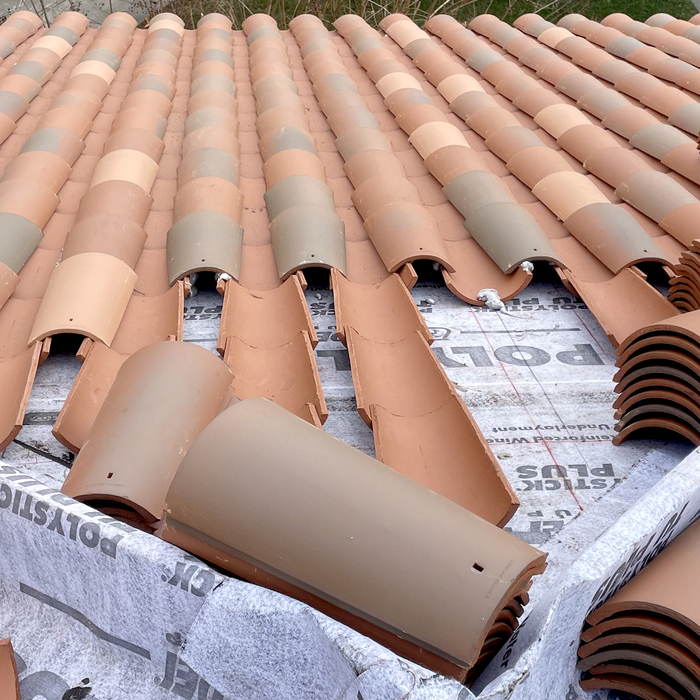 Cap and Pan Tile