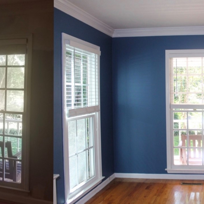 Living Room Before &amp; After