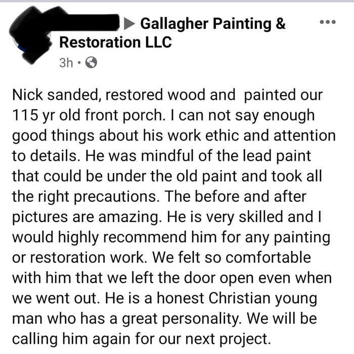 Porch Lead Abatement
