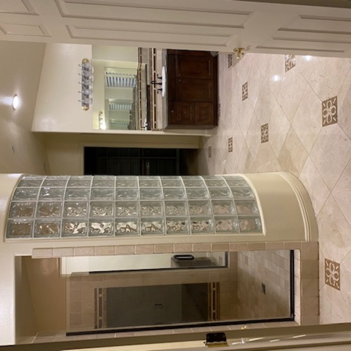 bathroom clean