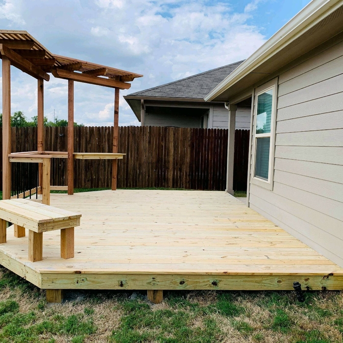 Deck and Trellis