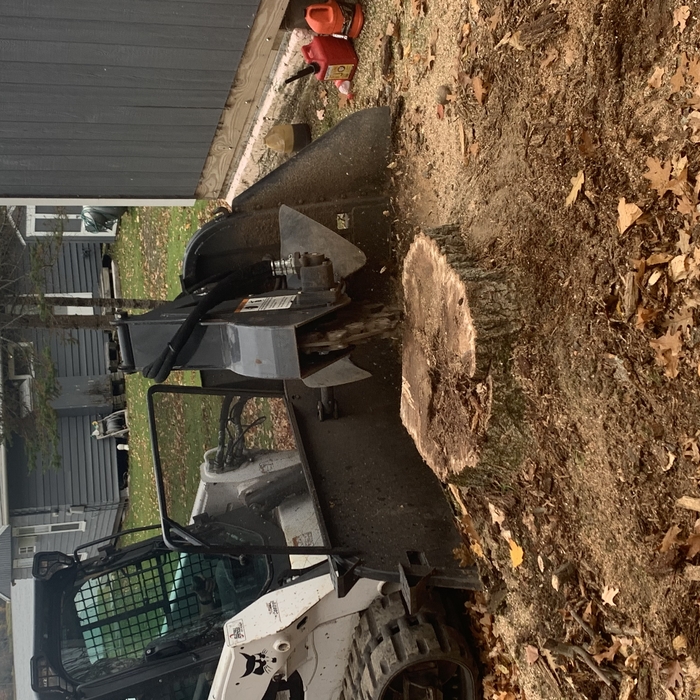 Grinding stump