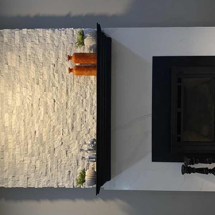 Fireplace remodeling