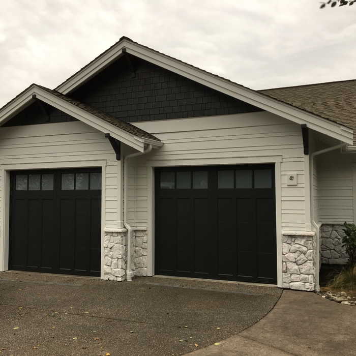 Front of house after paint