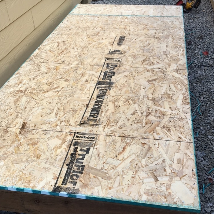 3/4 osb subfloor