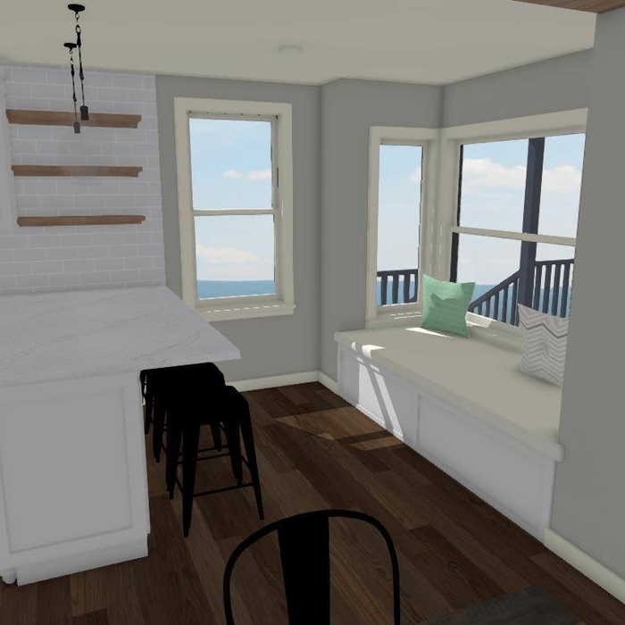 Bay window seat