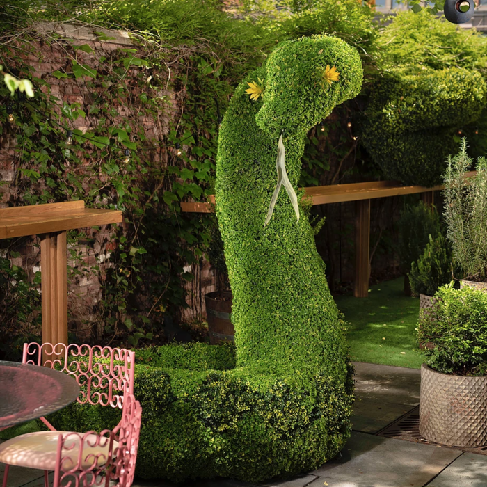Standard Hotel Snake Topiary