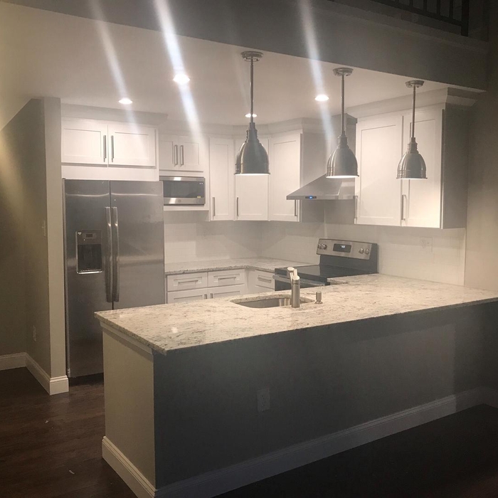 kitchen remodel in a condo