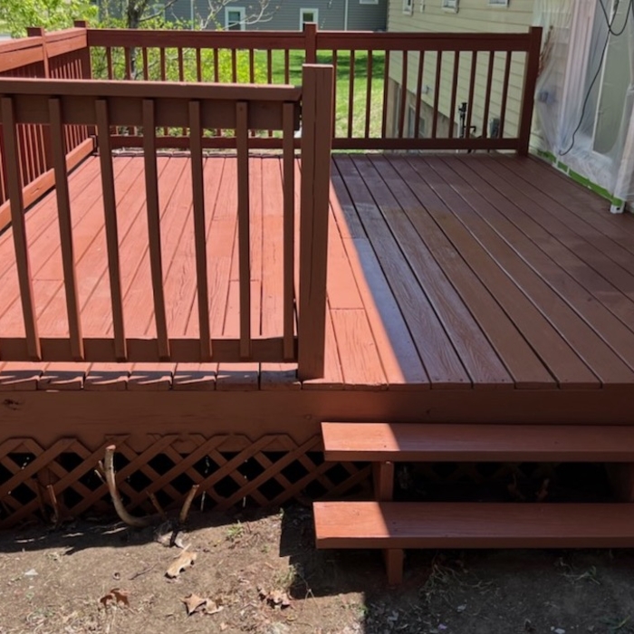 Deck paint paint