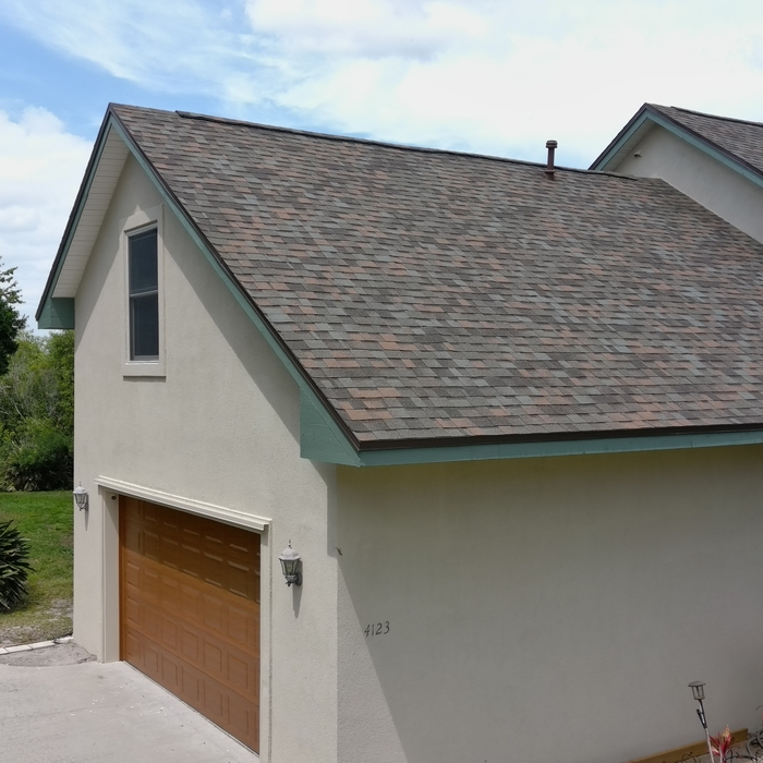 New garage door &amp; roof replacement