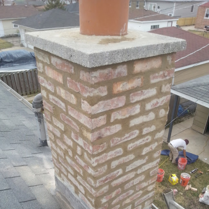Chimney rebuild completed