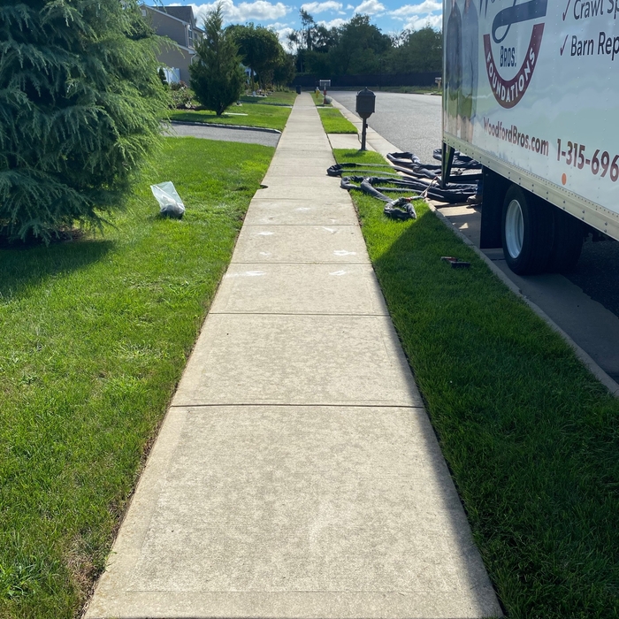 Leveled Sidewalk using PolyLevel