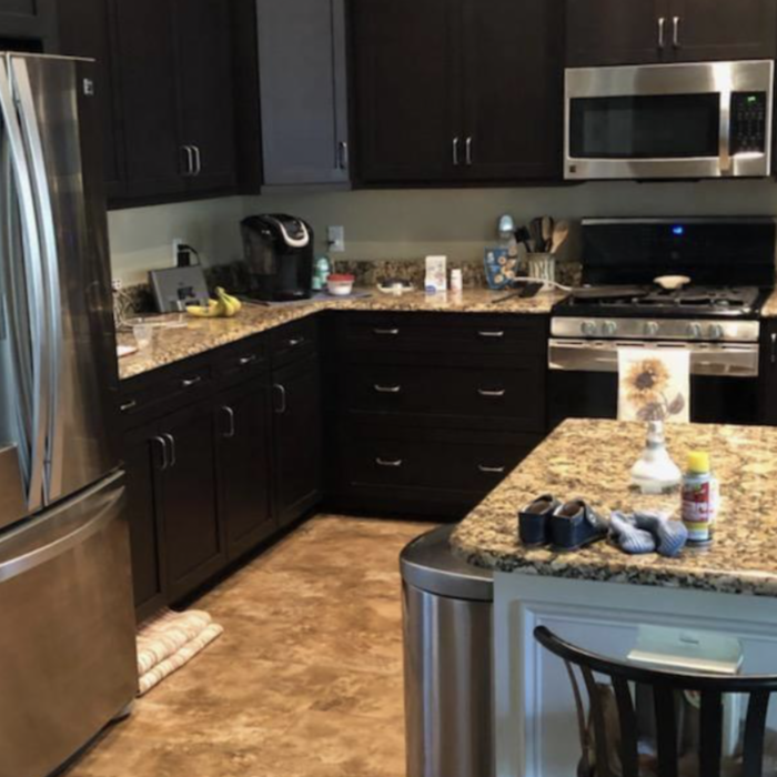 Kitchen cabinets
