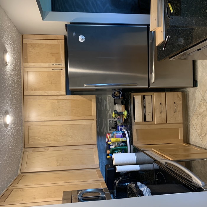 Cabinet refinish