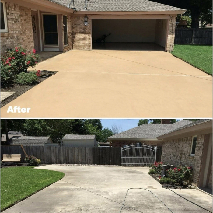 Resurfacing concrete