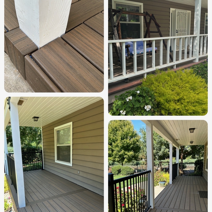 Trex Deck/Aluminum Railing