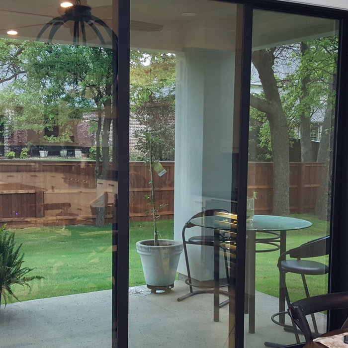 Colleyville Patio Doors - LLumar Dual Reflective 5