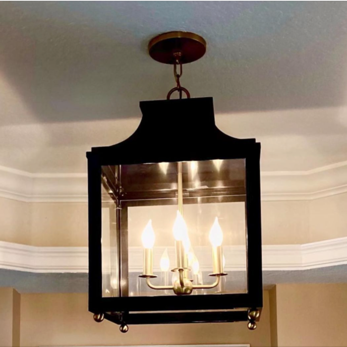 Chandelier Install