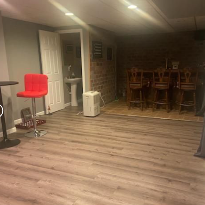 Basement Remodel After Flood