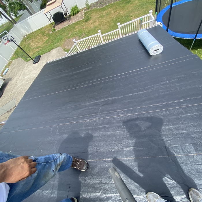 Installing first layer