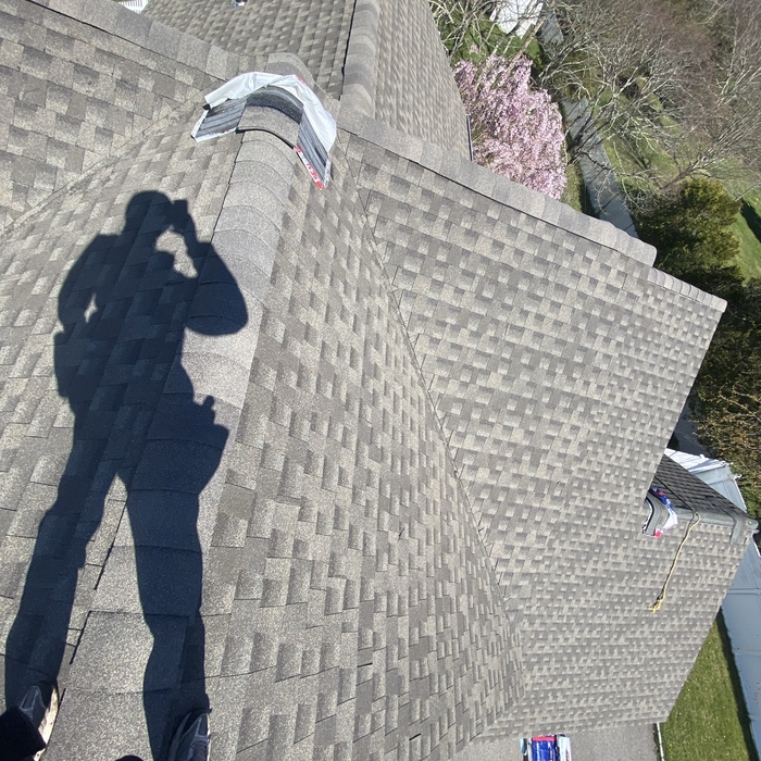 New roof installed