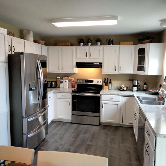 Refreshed Cabinets and Countertop