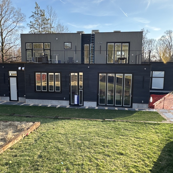 New Home Rear view