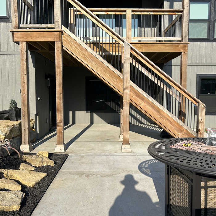 New deck