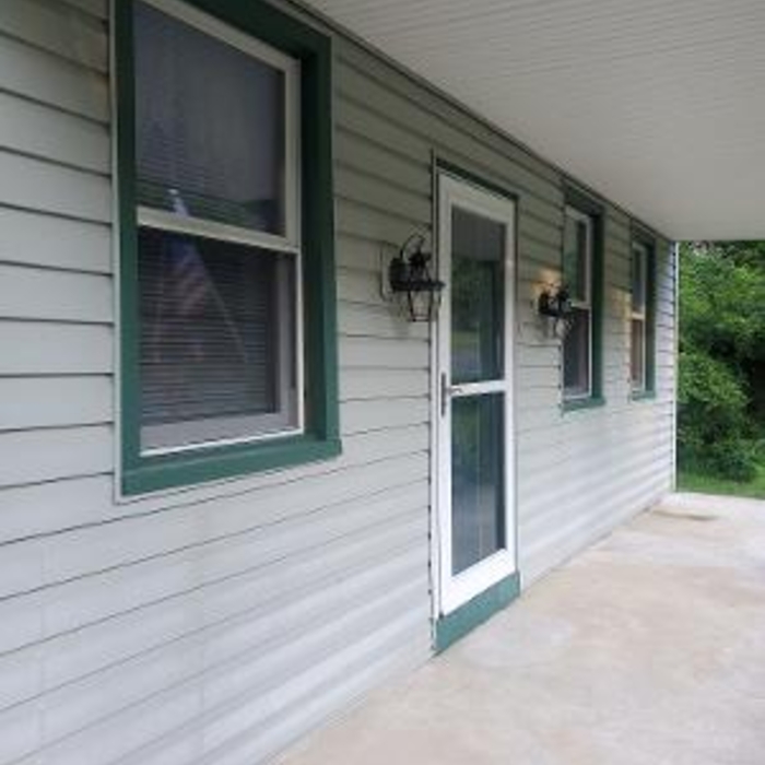 Freshly Washed Front Porch