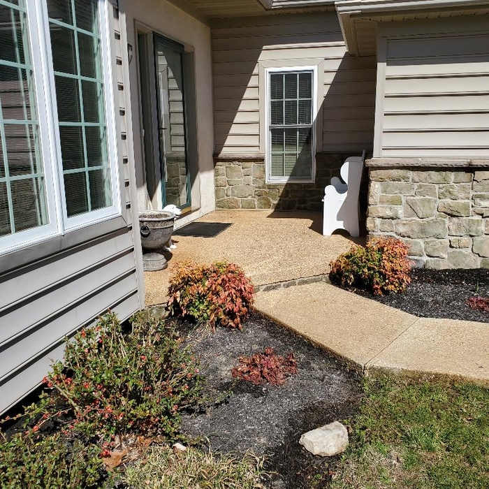 Front Patio After