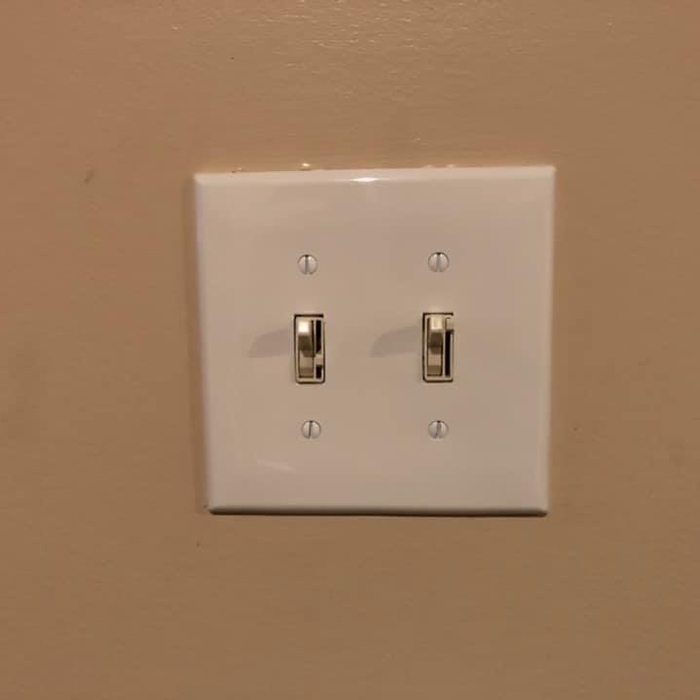 Duplex dimmer switches