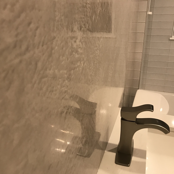 Venetian Plaster. Guest Bathroom