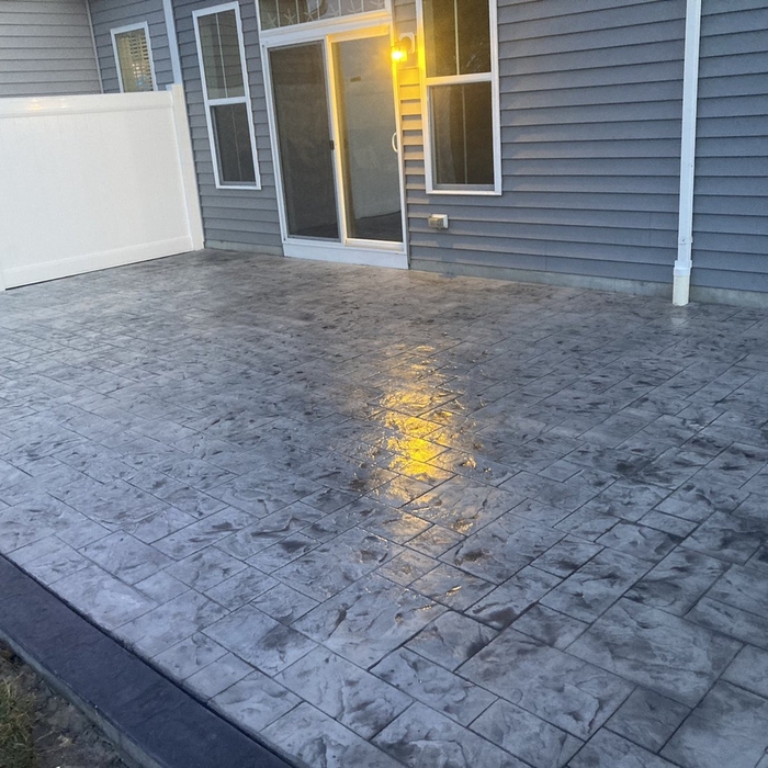 Stamped Patio